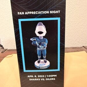 S.J. Sharkie Fan Appreciation Invitation - Blue